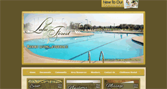 Desktop Screenshot of lakeforestofhuntsville.com